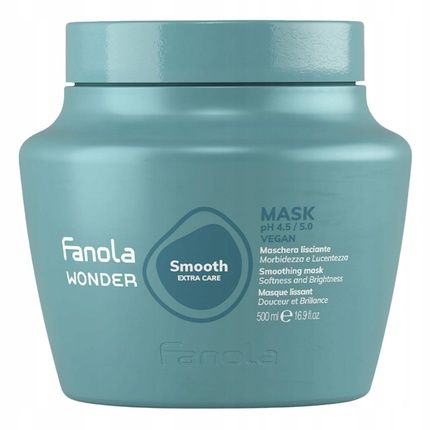 Fanola Wonder Smooth Extra Care Smoothing Mask For Hair 500Ml