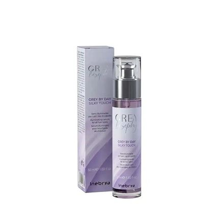 Inebrya Gray By Day Silky Touch Serum For Gray And Platinum Hair 50 Ml