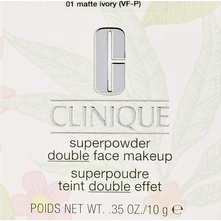 Clinique Superpowder Double Face Makeup 01 Matte Ivory Vf-P For Women 0.35Oz