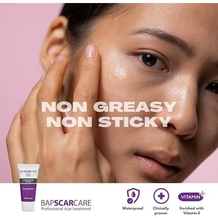 Bapscarcare Silicone Scar Gel Ideal Treatment For Face, Neck, And Hand Scars 20G - Image 3