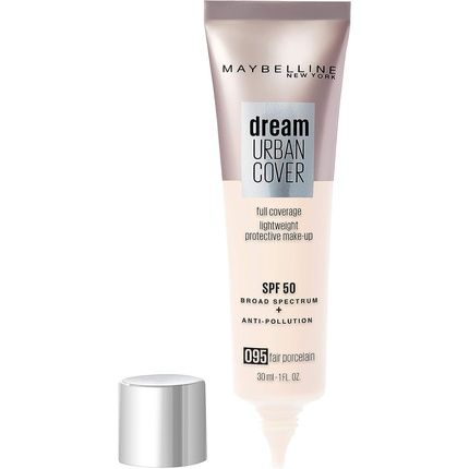 Maybelline Dream Urban Cover All-In-One Protective Makeup Spf 50 095 Fair Porcelain 30Ml