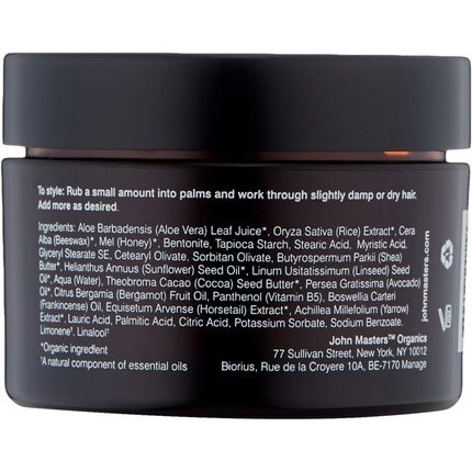 Jmo Hair Paste With Matte Finish Medium Hold Styling Paste 57 Grams