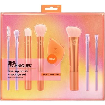 Real Techniques Level Up Brush And Sponge Kit