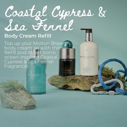 Molton Brown Coastal Cypress & Sea Fennel Body Cream Refill 200Ml