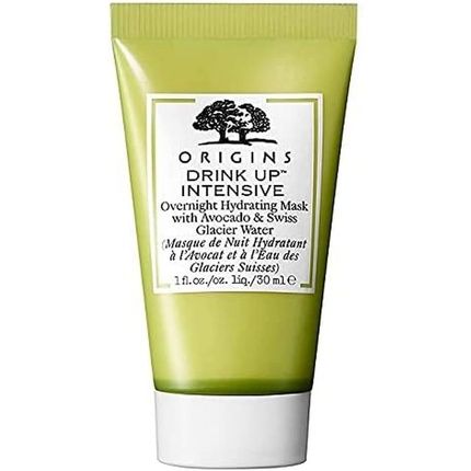 Origins Drink Up Intensive Overnight Hydrating Mask With Avocado And Glacier Water 30Ml