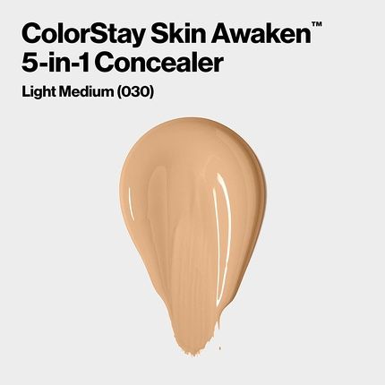 Revlon Colorstay Skin Awaken 5-In-1 Concealer 24Hr Wear Fragrance & Paraben Free Cool Ivory 030 8Ml