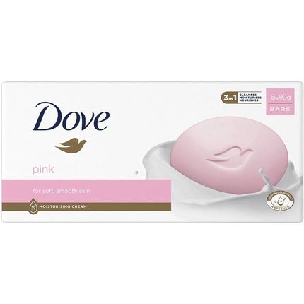 دوف بار 6X90 جم وردي 8X(6X90G)