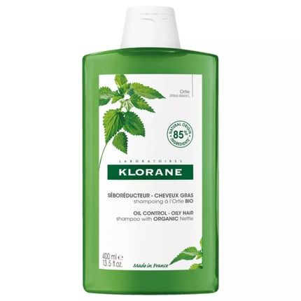Klorane Oil Control Shampoo For Oily Hair With Organic Nettle 400Ml