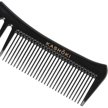 T4B Kashoki Tomoko Comb With Coarse And Double Row Teeth For Natural Curls And Perm 19Cm - Image 3
