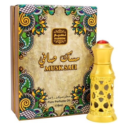 Naseem Musk Safi Attar Perfume Oil 6Ml For Men & Women - Rich Musk And Amber