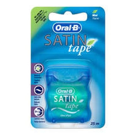 Oralb Satin Tape Mint Dental Floss 25 Meters