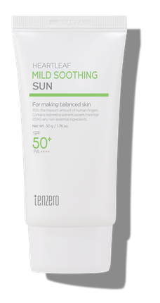 Tenzero Heartleaf Mild Soothing Sun 50Ml