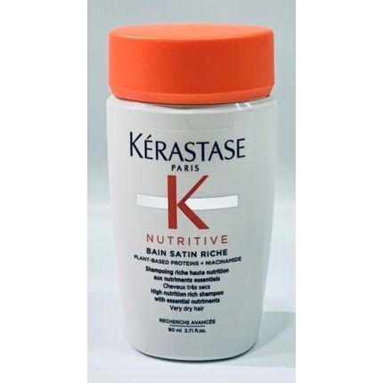 New Kerastase Bain Satin Riche 80Ml