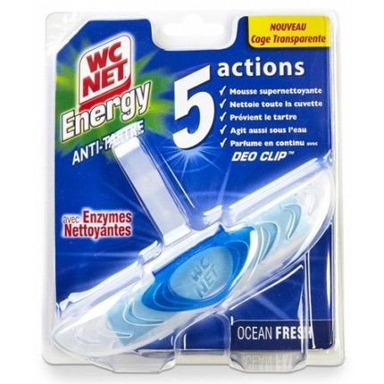 Wc Net Energy Toilet Block Ocean Fresh 2X38 Grams