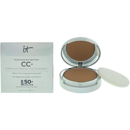 It Cosmetics Your Skin But Better Cc+ Airbrush Perfecting Powder Spf 50+ Rich