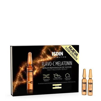 Isdin Flavoc Melatonin Night Repair Serum 10 Units