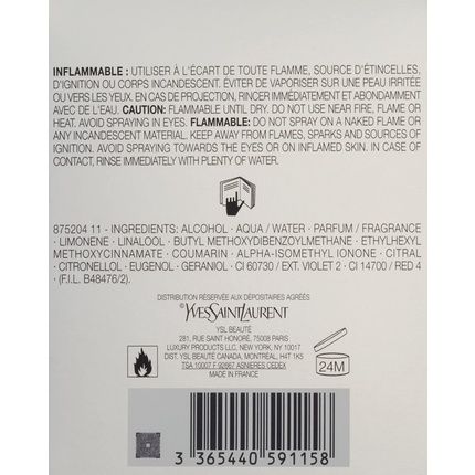 Yves Saint Laurent L'Homme Libre Eau De Toilette - 60 Ml 60Ml Edt Spray - Image 3