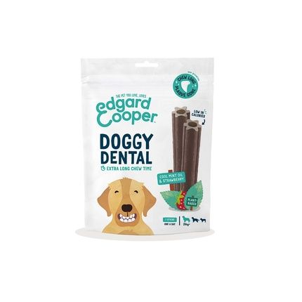 Edgard Cooper Doggy Dental Mint & Strawberry Large