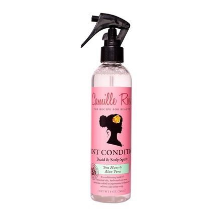 Camille Rose Mint Condition Braid + Scalp Spray With Aloe Vera And Sea Moss