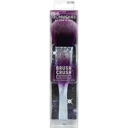 Real Techniques Brush Crush Volume 2 Powder Makeup Brush For Face Base And Foundation Rt 300
