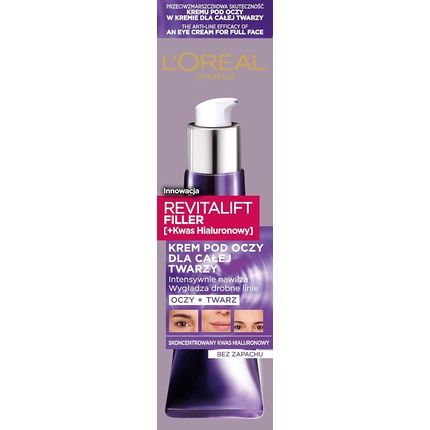 Revitalift Filler Face And Eye Cream 30Ml