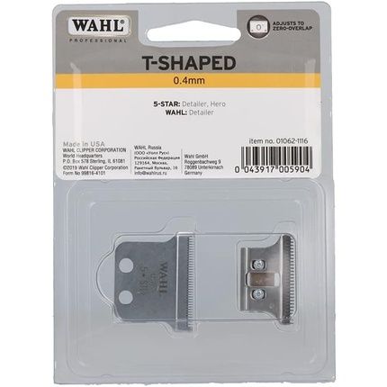 Wahl T-Shaped Detailer & Hero Clipper Blade Set