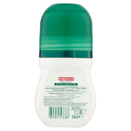 Borotalco Deo Roll On Original Microtalc 50Ml - Image 3
