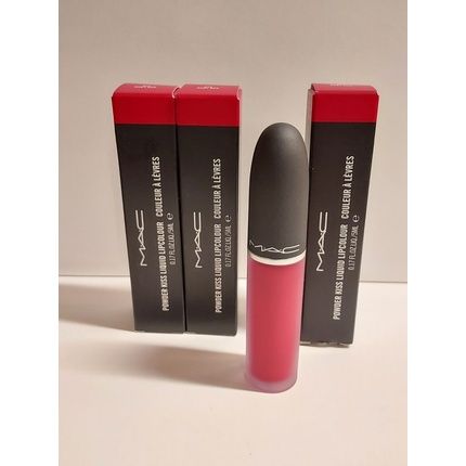 Mac Powder Kiss Liquid Lipcolour Matte Ruby Boo 0.17Oz - New In Box