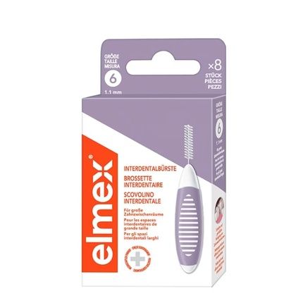 Elmex Interdental Brushes 6 11 Mm 8 Pieces
