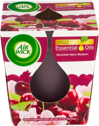 Air Wick Essential Oils Infusion Candle Cherry Tea