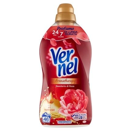 Vernel Fabric Softener 1150 Ml Concentrated 46 Scented Rose
