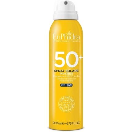 Euphidra Invisible Solar Spray 50+ 200Ml