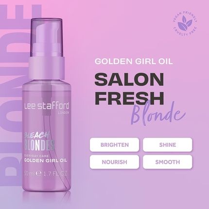 Lee Stafford Bleach Blondes Everyday Care Golden Girl Oil