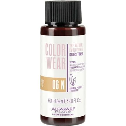 Alfaparf Milano Color Wear Gloss Toner 06N 60Ml - Image 3