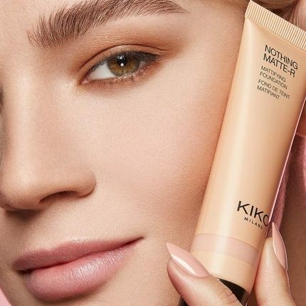 Kiko Milano Nothing Matte-R Mattifying Foundation 08 Perfecting And Mattifying 12-Hour Liquid Foundation Rose 03 - Image 3