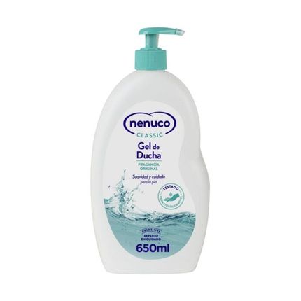 Nenuco Classic Bath Gel Original Fragrance 650Ml Liquid Soap With Dispenser