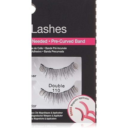 Ardell Magnetic Double 110 Real Hair Magnetic Lashes With Magnetic Applicator - Vegan, Flexible, And Reusable - Image 3