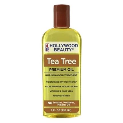 Hollywood Beauty Tea Tree Premium Oil 8Oz - Can Be Used For Hair Or Body