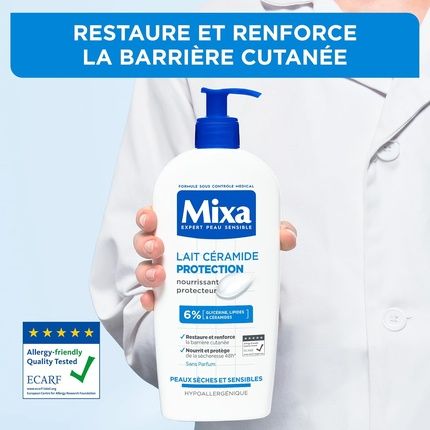 Mixa Ceramide Milk Expert For Sensitive Skin Protective Milk