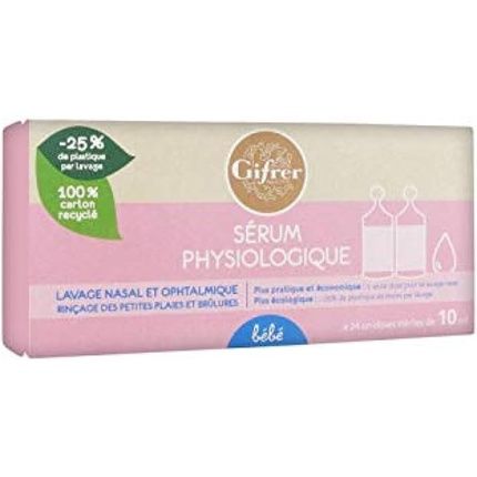 Gifrer Physiological Serum 10Ml - Pack Of 24