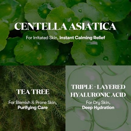 Vt Cosmetics Cica Cream Plus Hydrating And Calming Face Moisturizer With Centella - Image 3