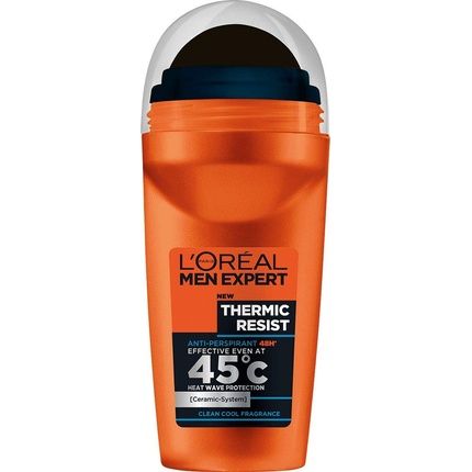 L'Oreal Paris Men Expert Antiperspirant Thermic Resist Deodorant Ball, 48H Protection 50Ml