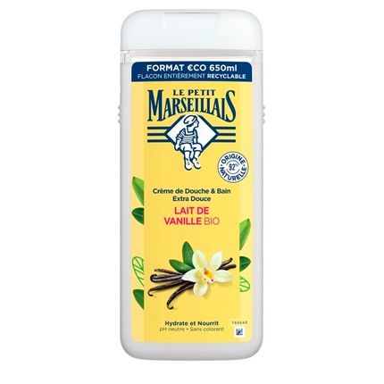Le Petit Marseillais Vanilla Milk Shower Gel 650Ml