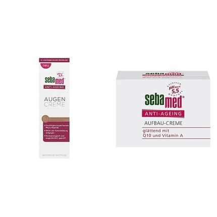 Sebamed Anti-Aging Eye Cream Q10 And Anti-Aging Building Cream