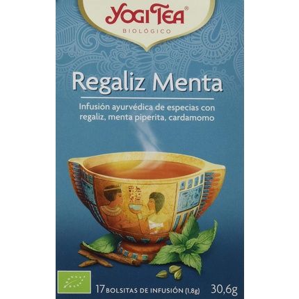 Yogi Tea Licorice Mint Herbal Infusion 17 Tea Bags