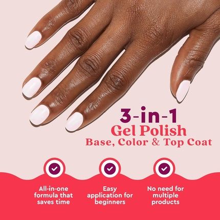 Le Mini Macaroon Semi-Permanent Manicure And Pedicure Kit Led Nail Varnish - Image 3