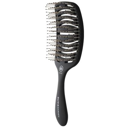 Essential Care Flex Thick Hair Bristles Matt Black - Image 3
