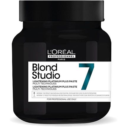 L'Oreal Blond Studio 7 Lightening Platinum Plus Paste 500G