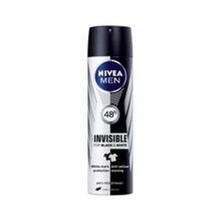 Nivea Invisible For Black & White Power Antiperspirant Spray For Men 150 Ml