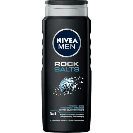 Nivea Men Rock Salts Shower Gel 500Ml